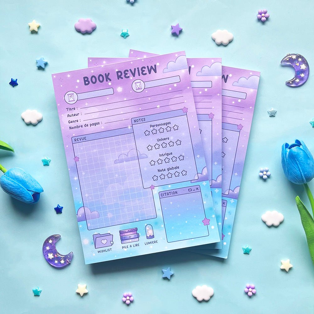 Bloc - notes A5 | Revue de lecture - Booksterious