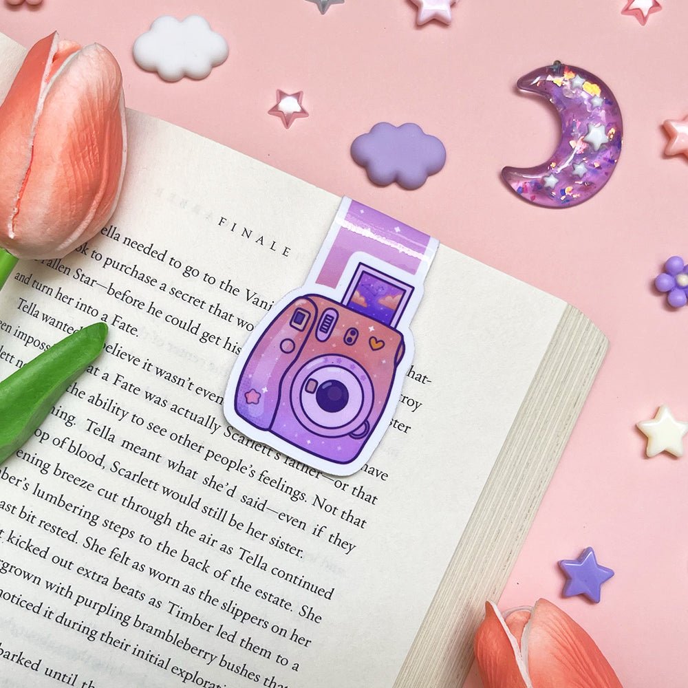Marque - page magnétique | Polaroid - Booksterious