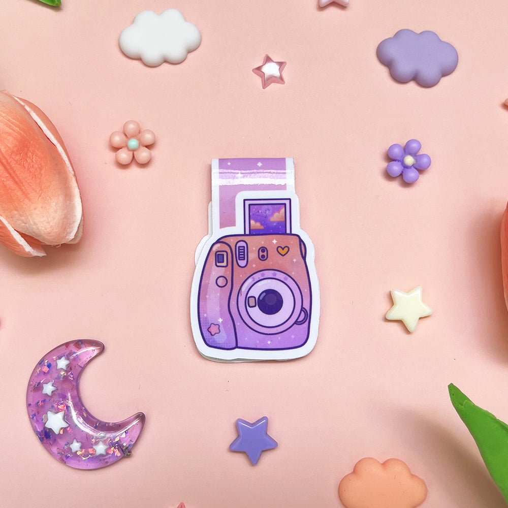 Marque - page magnétique | Polaroid - Booksterious