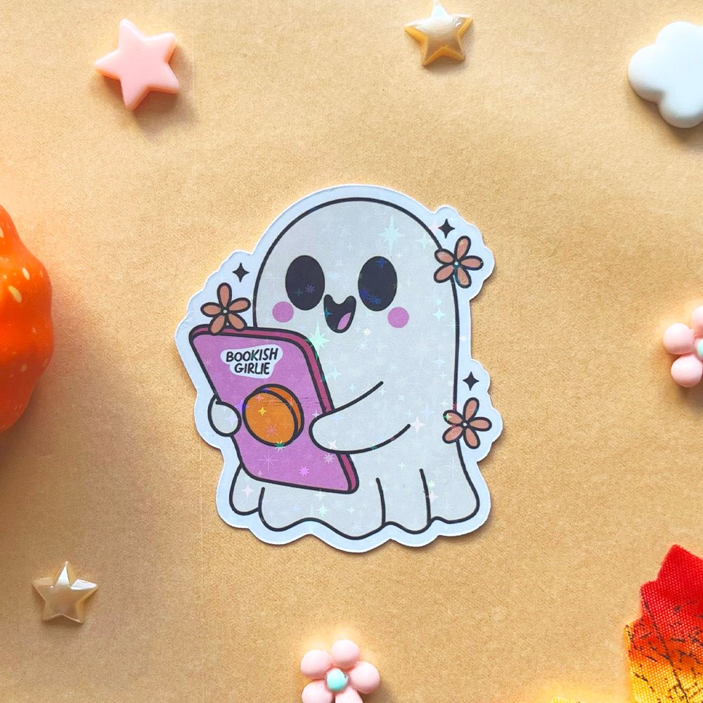 Sticker | Bookish girlie - Booksterious