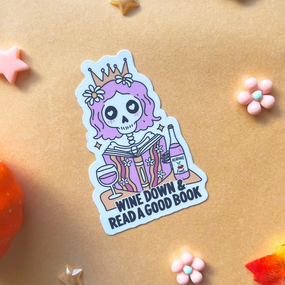 Sticker | La reine squelette - Booksterious