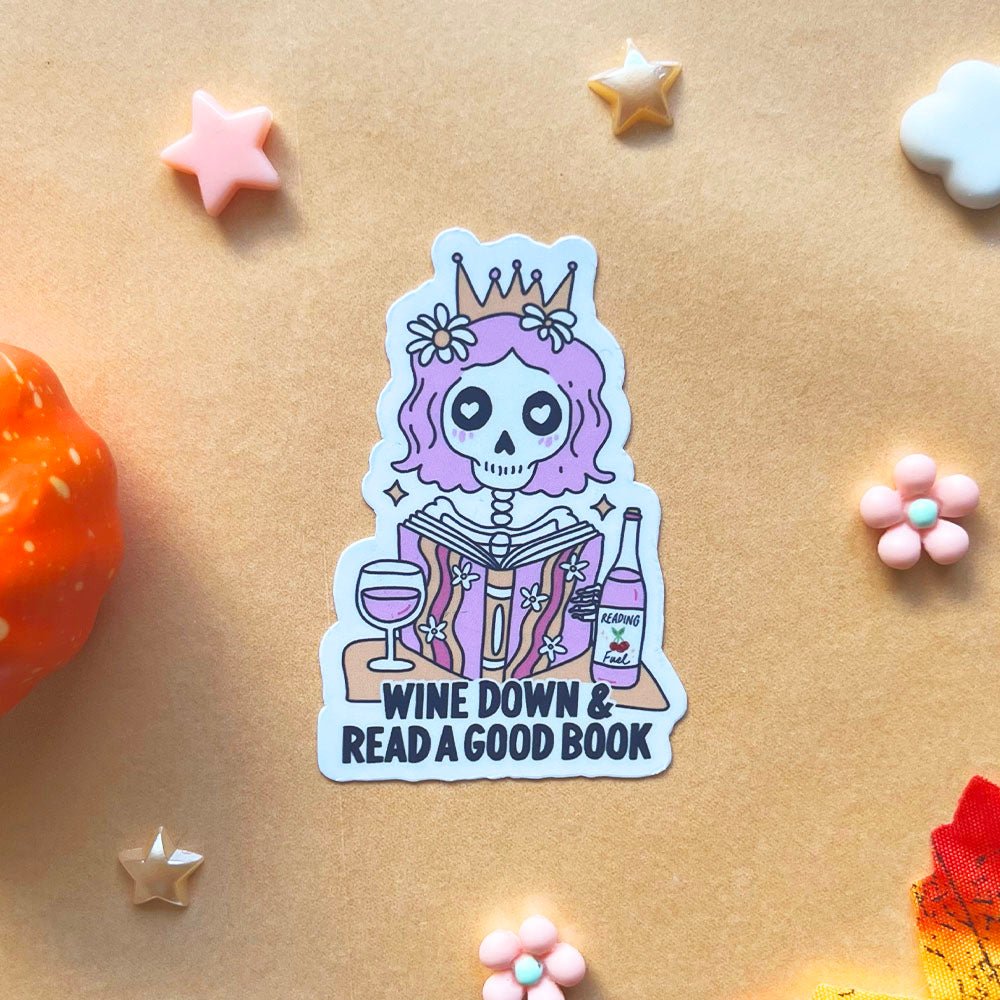 Sticker | La reine squelette - Booksterious