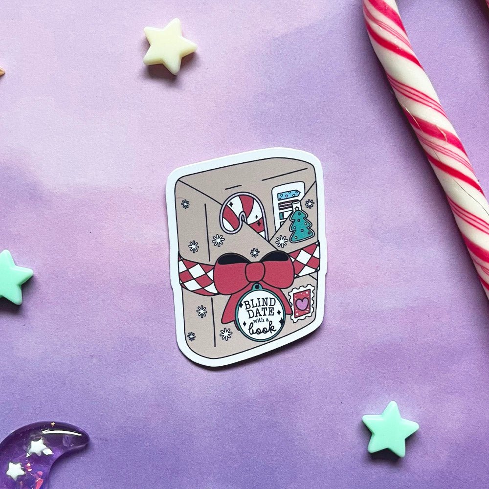 Sticker | Livre mystère de Noël - Booksterious