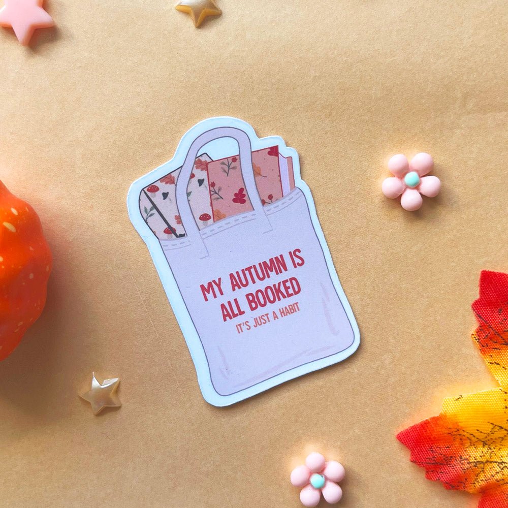 Sticker | Shopping d'automne - Booksterious