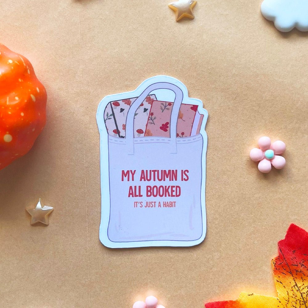 Sticker | Shopping d'automne - Booksterious