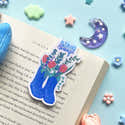 Porte-page En Bois Avec Design Chat – Maintient Ton Livre Ouvert, Main Libre ! Idéal Pour Les Amoureux Des Livres - 1