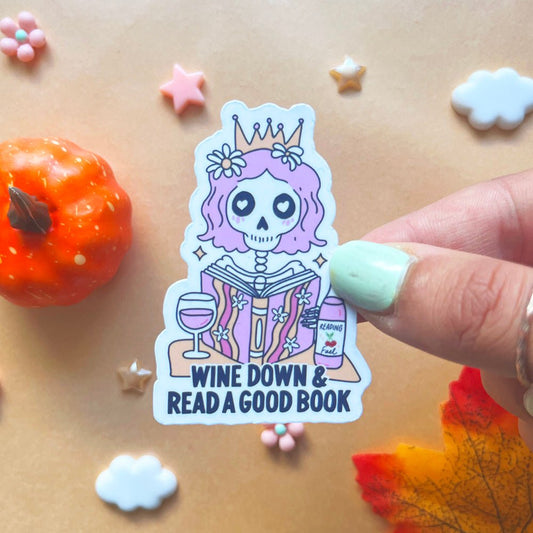 Sticker | La reine squelette - Booksterious