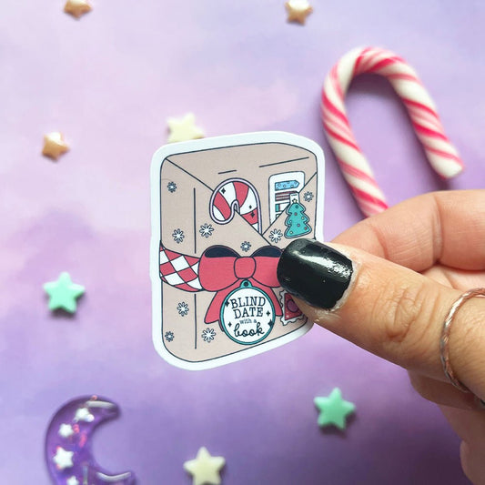 Sticker | Livre mystère de Noël - Booksterious